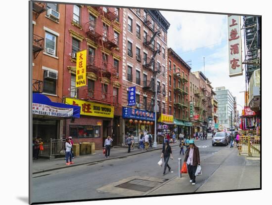 Chinatown, Manhattan, New York City, United States of America, North America-Fraser Hall-Mounted Photographic Print