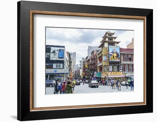 Chinatown, Manhattan, New York City, United States of America, North America-Fraser Hall-Framed Photographic Print