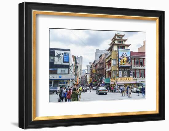 Chinatown, Manhattan, New York City, United States of America, North America-Fraser Hall-Framed Photographic Print