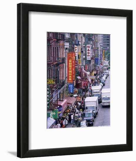 Chinatown, Manhattan, New York, New York State, United States of America, North America-Yadid Levy-Framed Photographic Print