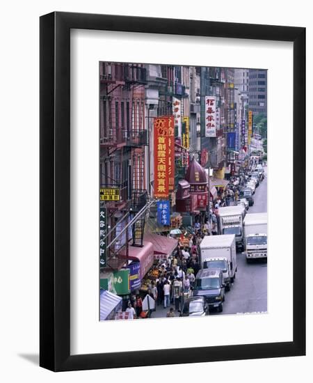 Chinatown, Manhattan, New York, New York State, United States of America, North America-Yadid Levy-Framed Photographic Print