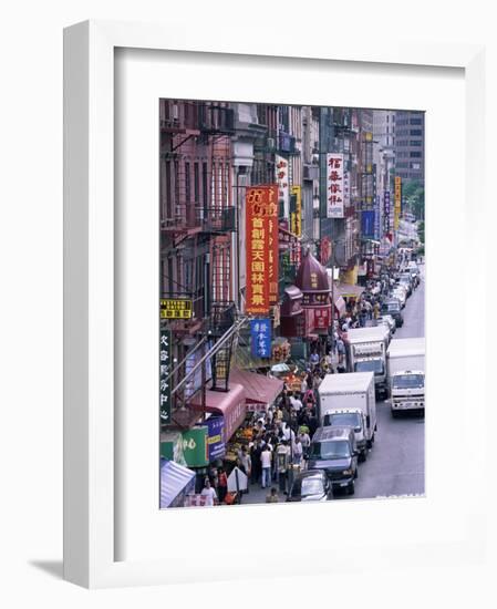 Chinatown, Manhattan, New York, New York State, United States of America, North America-Yadid Levy-Framed Photographic Print