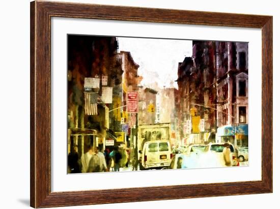 Chinatown NYC-Philippe Hugonnard-Framed Giclee Print