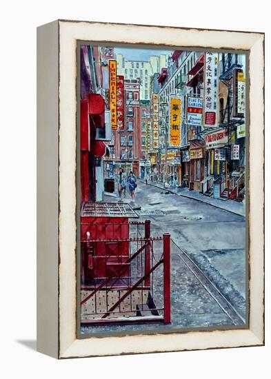 Chinatown, NYC-Anthony Butera-Framed Premier Image Canvas