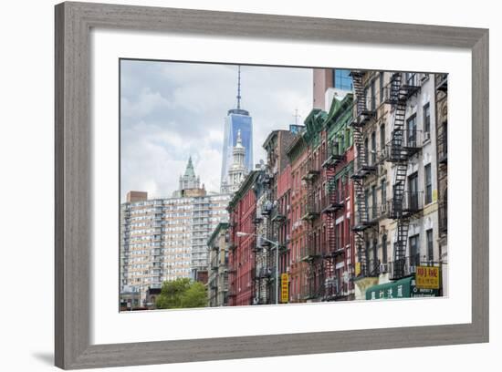 Chinatown of New York City, Ny, USA-Julien McRoberts-Framed Photographic Print