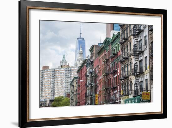 Chinatown of New York City, Ny, USA-Julien McRoberts-Framed Photographic Print