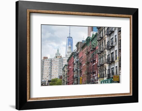 Chinatown of New York City, Ny, USA-Julien McRoberts-Framed Photographic Print