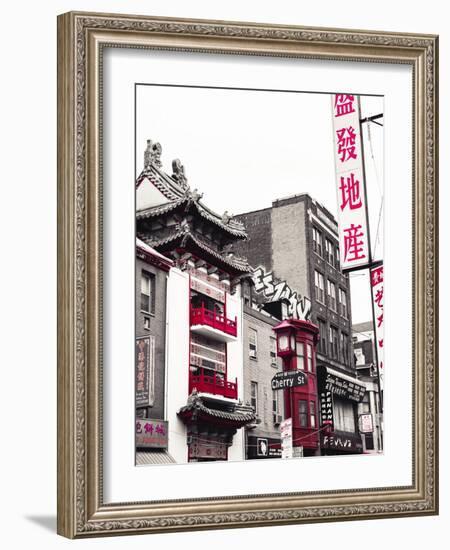 Chinatown Reds I-Sonja Quintero-Framed Photographic Print