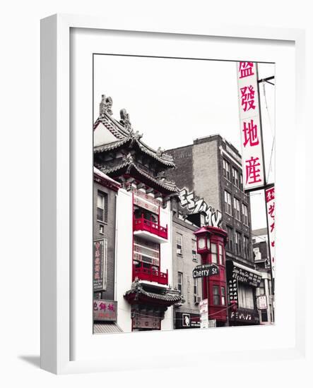 Chinatown Reds I-Sonja Quintero-Framed Photographic Print