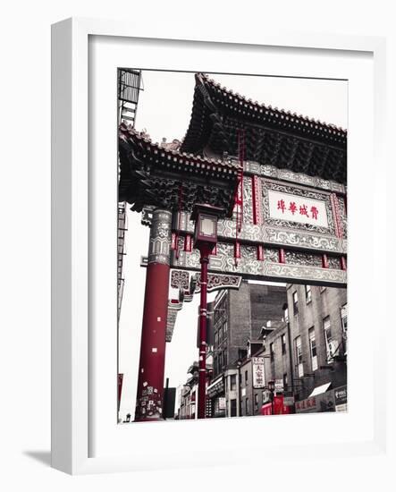 Chinatown Reds II-Sonja Quintero-Framed Photographic Print