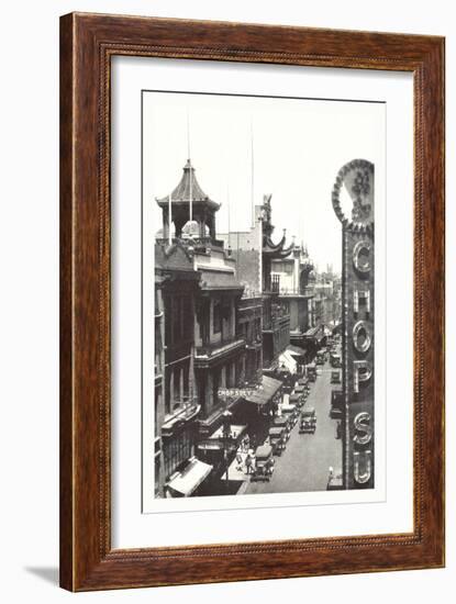 Chinatown, San Francisco, California-null-Framed Art Print