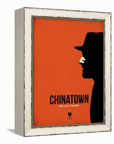 Chinatown-NaxArt-Framed Stretched Canvas