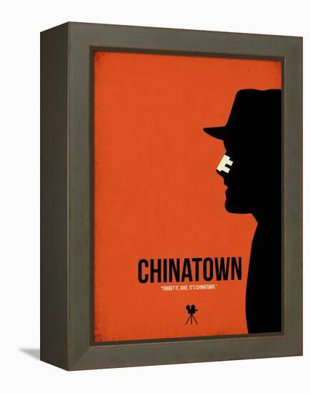 Chinatown-NaxArt-Framed Stretched Canvas