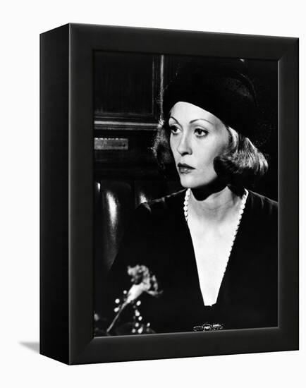 CHINATOXN, 1974 directed by ROMAN POLANSKI Faye Dunaway (b/w photo)-null-Framed Stretched Canvas