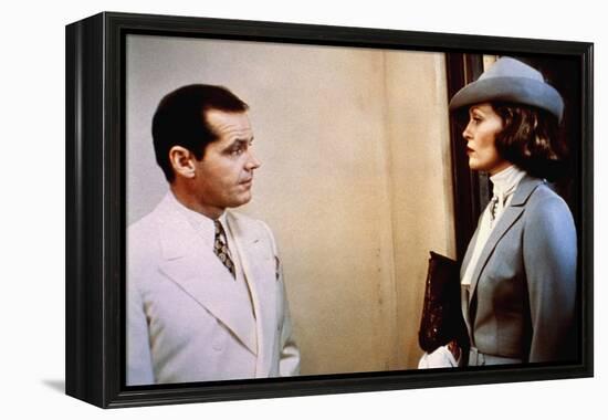 CHINATOXN, 1974 directed by ROMAN POLANSKI Jack Nicholson and Faye Dunaway (photo)-null-Framed Stretched Canvas