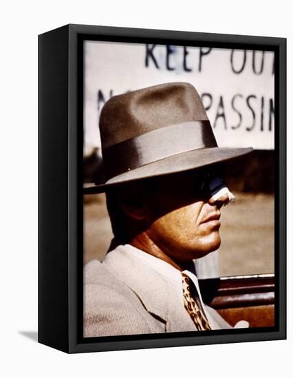 CHINATOXN, 1974 directed by ROMAN POLANSKI Jack Nicholson (photo)-null-Framed Stretched Canvas