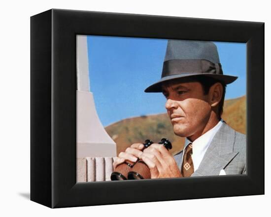 CHINATOXN, 1974 directed by ROMAN POLANSKI Jack Nicholson (photo)-null-Framed Stretched Canvas