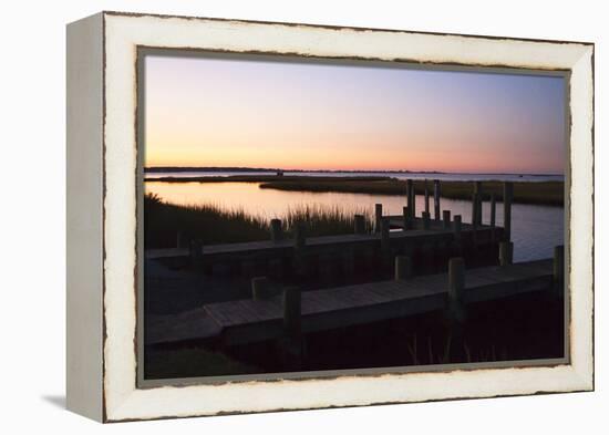 Chincoteague Sunrise 1-Alan Hausenflock-Framed Premier Image Canvas