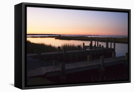 Chincoteague Sunrise 1-Alan Hausenflock-Framed Premier Image Canvas