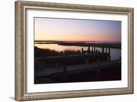 Chincoteague Sunrise 1-Alan Hausenflock-Framed Photographic Print