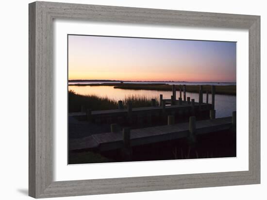 Chincoteague Sunrise 1-Alan Hausenflock-Framed Photographic Print