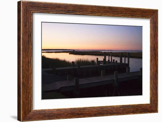 Chincoteague Sunrise 1-Alan Hausenflock-Framed Photographic Print