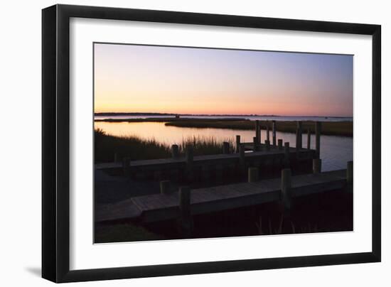 Chincoteague Sunrise 1-Alan Hausenflock-Framed Photographic Print