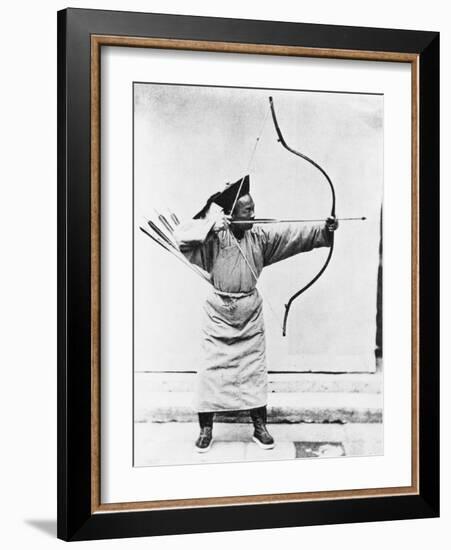 Chinese Archer, circa 1870-John Thomson-Framed Giclee Print