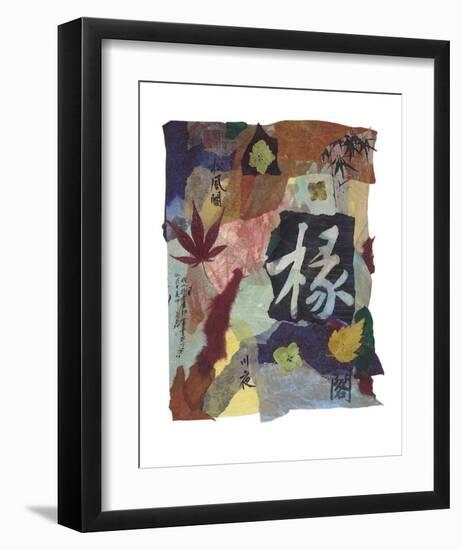 Chinese Autumn III-Annabel Hewitt-Framed Art Print