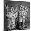 Chinese Bride and Bridegroom, Canton, China, Late 19th or Early 20th Century-null-Mounted Photographic Print