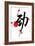 Chinese Calligraphy Of Strength-yienkeat-Framed Art Print