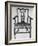 'Chinese Chippendale Elbow-Chair with Seat in Contemporary Needlework', mid 18th century, (1928)-Thomas Chippendale-Framed Giclee Print