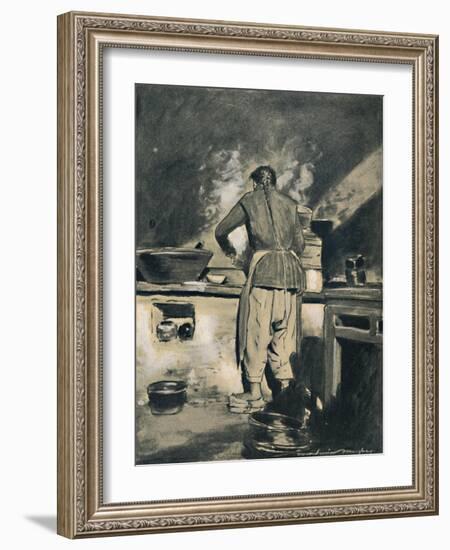 'Chinese Cook', 1903-Mortimer L Menpes-Framed Giclee Print