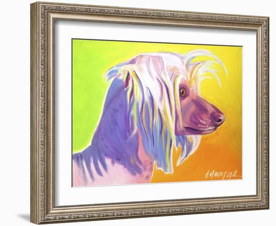 Chinese Crested - Profile-Dawgart-Framed Giclee Print
