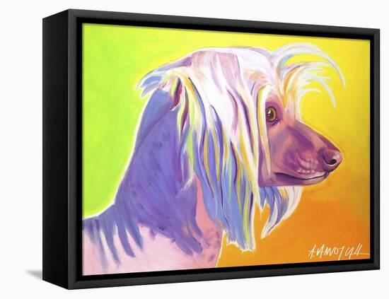 Chinese Crested - Profile-Dawgart-Framed Premier Image Canvas