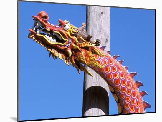 Chinese Dragon in Chinatown, Seattle, Washington, USA-null-Mounted Photographic Print