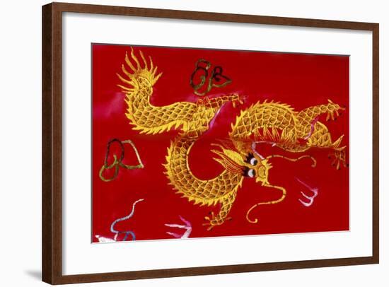 Chinese Dragon, Shenzen, China-Dallas and John Heaton-Framed Photographic Print