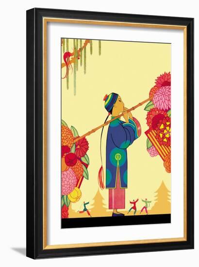 Chinese Fairy Tale-Frank Mcintosh-Framed Art Print