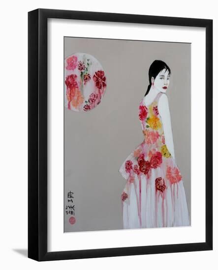 Chinese Fashion 1, 2016-Susan Adams-Framed Giclee Print