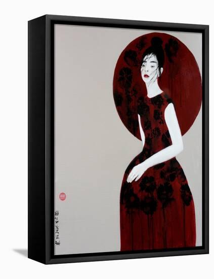 Chinese Fashion 4, 2016-Susan Adams-Framed Premier Image Canvas