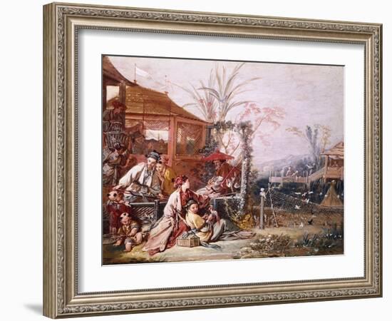 Chinese Fighter-Francois Boucher-Framed Giclee Print