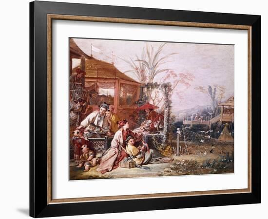 Chinese Fighter-Francois Boucher-Framed Giclee Print