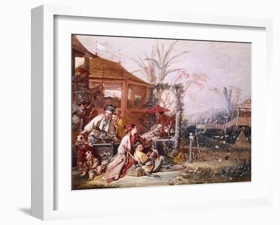 Chinese Fighter-Francois Boucher-Framed Giclee Print