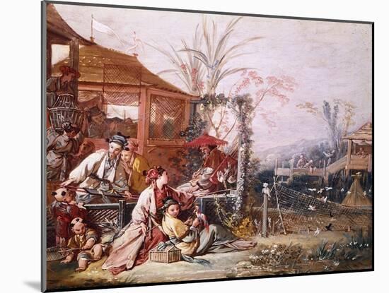 Chinese Fighter-Francois Boucher-Mounted Giclee Print