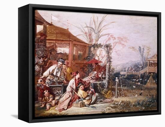 Chinese Fighter-Francois Boucher-Framed Premier Image Canvas