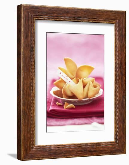 Chinese Fortune Cookies with Motto-Marc O^ Finley-Framed Photographic Print