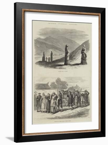 Chinese Funeral Customs-null-Framed Giclee Print