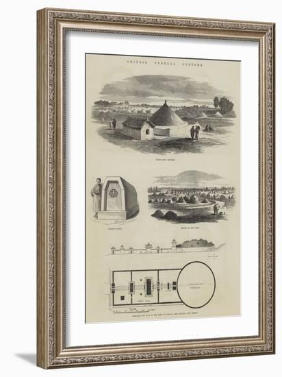 Chinese Funeral Customs-null-Framed Giclee Print