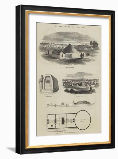 Chinese Funeral Customs-null-Framed Giclee Print