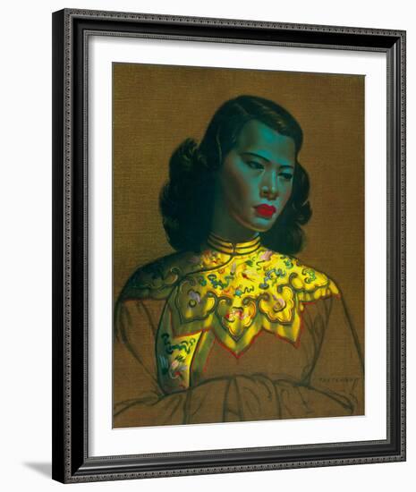 Chinese Girl-Vladimir Tretchikoff-Framed Giclee Print